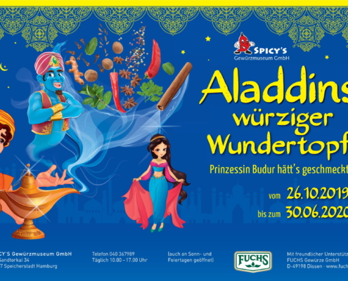 Sonderausstellung - Aladdins würziger Wundertopf